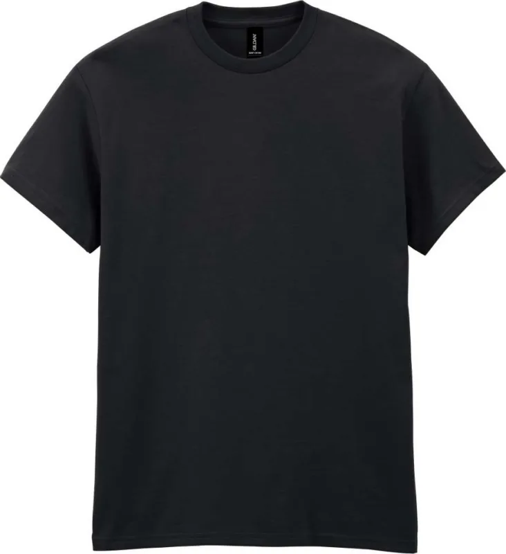 Футболка чоловіча Gildan Heavy Cotton - черный-black-bl, XL