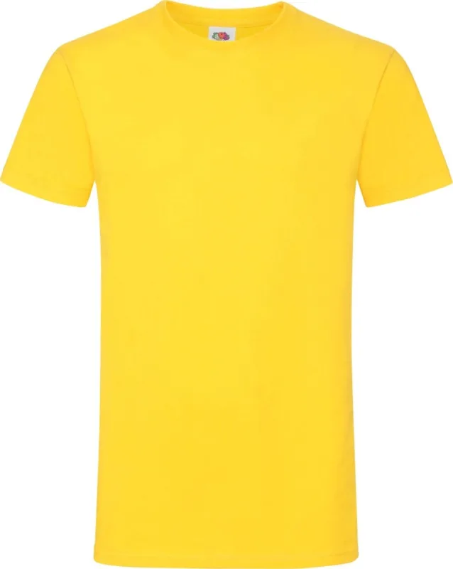Футболка Fruit of the Loom Sofspun - солнечно-желтый-sunflower-34, 3xl